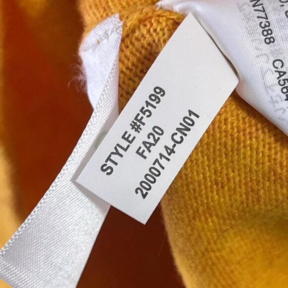 J Crew Sweater Teddie Womans Medium Wool Blend Yellow Long Sleeve Clasual - Picture 6 of 7